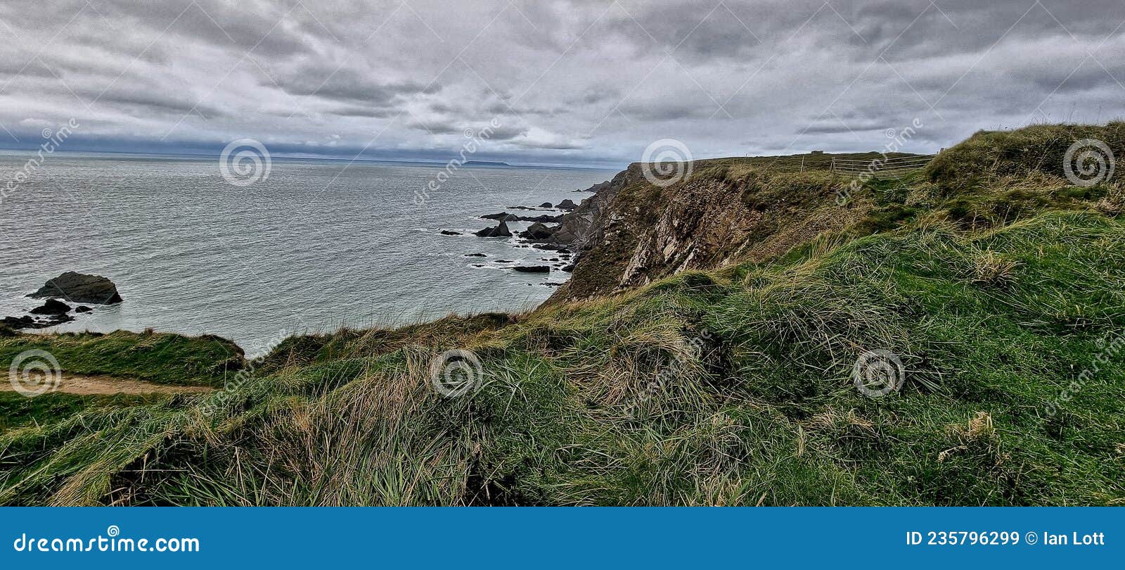 hartland pointÃÂ is a 325ÃÂ ft (99ÃÂ m) high rocky outcrop of land on the ÃÂ devonÃÂ coast inÃÂ england